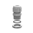Presse-étoupe plastique filetage ISO50 gris - LEGRAND - 098008 pas cher