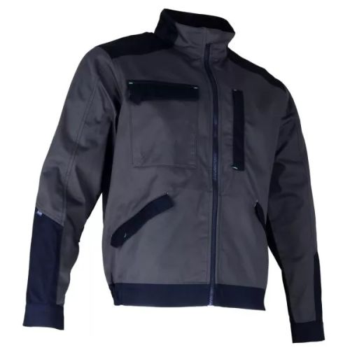 Blouson CARBURE bicolore gris/noir TXL - LMA LEBEURRE - 2220 pas cher Principale L