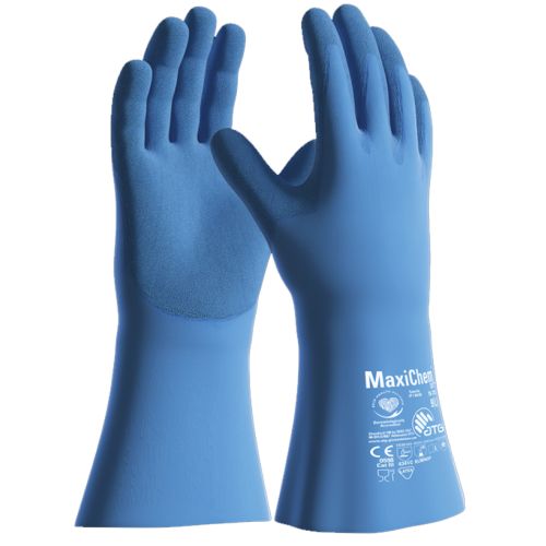 Gant de protection chimique MAXICHEM® CUT™ 76-733 bleu T9 ATG AT076733-ZZ09EIN photo du produit Principale L