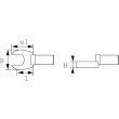 Embout dynamométrique à force déportée 11mm - SAM OUTILLAGE - DFO-11 pas cher Secondaire 1 S