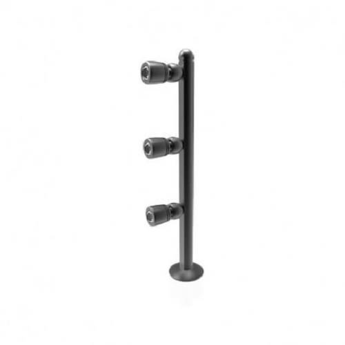 Spot LED 3 W sur tige vitrine 25° noir 6000 K MIIDEX LIGHTING 71108 photo du produit