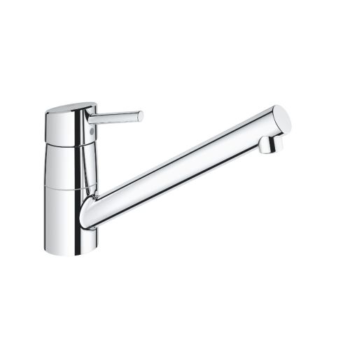 Mitigeur évier CONCETTO bec bas monocommande GROHE 32660-001 photo du produit