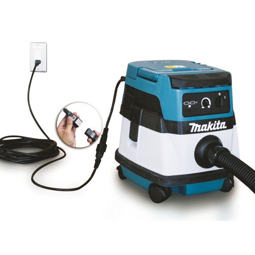 Aspirateur Hybride 2 x 18 V / 230 V Li-Ion LXT 90/240 mbar (sans batterie ni chargeur) en boîte carton MAKITA DVC860LZ photo du produit Secondaire 2 L