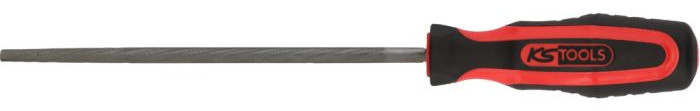 Ks Tools Lime Ronde Demi-Douce Emmanchée Longueur 250 Mm 157.0206
