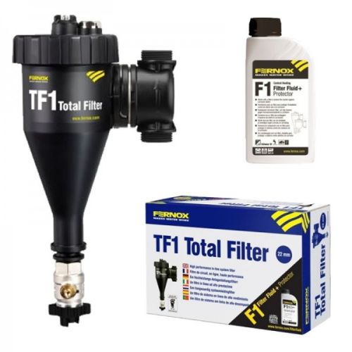 Filtre TF1 COMPACT raccord fileté 3/4'' + Désemboueur F1 500ml FERNOX 62197 photo du produit Secondaire 2 L