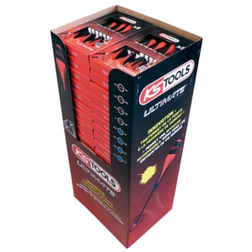 Display de 20 jeux de 8 tournevis Ultimategrip Fente – Pozidriv 16,5 kg KS TOOLS 922.6440D photo du produit Principale L
