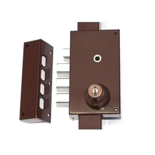 Serrure multipoints en applique Série 448 coloris marron A2P* gauche - MOTTURA - 30448VS5NXHAFS pas cher