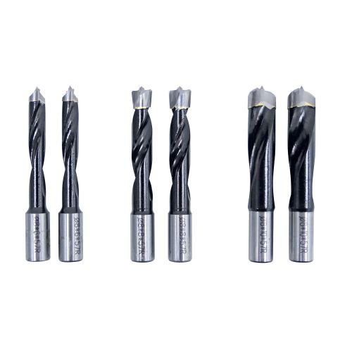 Ensemble de 6 forets pour tourillonneuse 6 - 8 - 10 mm FARTOOLS 115798 photo du produit