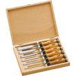 Coffret de 6 ciseaux de sculpteur - SAM OUTILLAGE - B-607-C6 pas cher