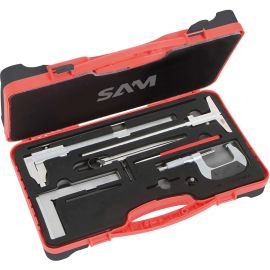 Coffret de 8 outils de mesure de précision et traçage Sam outillage - 710-J12 photo du produit Principale M