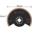 Lame segment STARLOCK PRO concrétion carbure ACZ 85 RT3 85 x 2,5 mm BOSCH 2608669120 photo du produit Secondaire 1 S