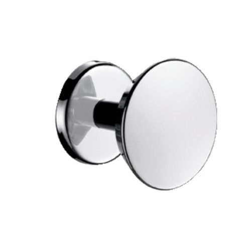 Pat&egrave;re porte-manteau 1 t&ecirc;te ronde inox 304 chrom&eacute; - DELABIE - 301 pas cher