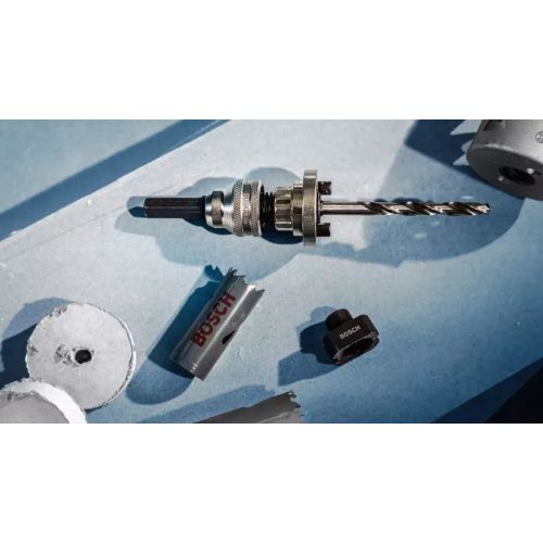 Coffret 11 trépans HSS BIM vissée bois & métal20;22;25;32;35;4 photo du produit Secondaire 4 L