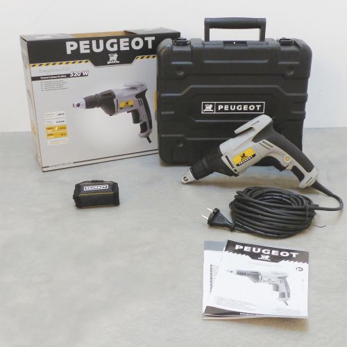 Visseuse à plaque de plâtre 520 W EnergyScrew-520 + coffret de transport PEUGEOT OUTILLAGE 150009 photo du produit Secondaire 9 L