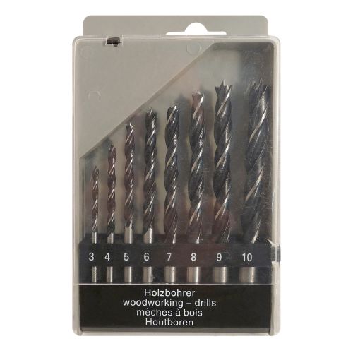 Coffret de 8 forets bois diamètre 3 - 10 mm ONE 117015 photo du produit Secondaire 1 L