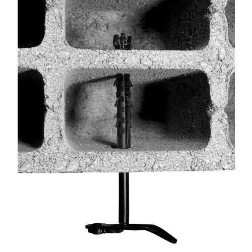 Arrêt de volet pour parpaing/brique creuse 0/8 225mm - ING FIXATIONS - A070160 pas cher Secondaire 1 L