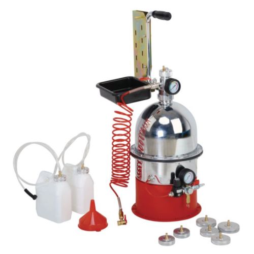 Purgeur de freins pneumatique KS-6 L - 10 bars + 6 adaptateurs KS TOOLS 160.0008 photo du produit