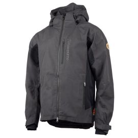 Veste imperméable Husqvarna Xplorer pour homme noir charbon photo du produit Principale M