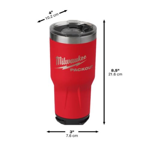 Mug Packout isotherme 887 ml MILWAUKEE 4932479075 photo du produit Secondaire 1 L