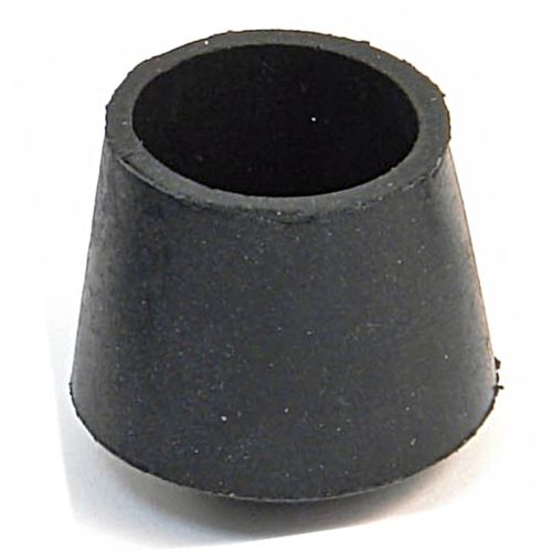 Embout enveloppant caoutchouc noir diamètre 22mm - AVL - 37122 pas cher