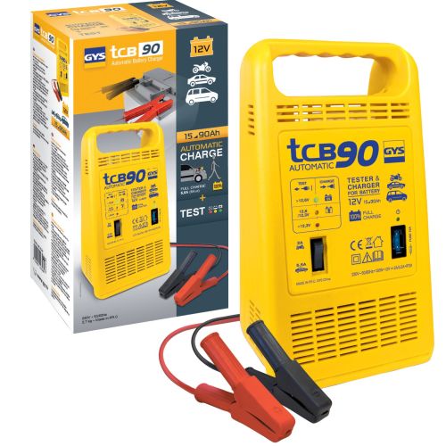 Chargeur 12V TCB 90 automatic GYS 023260 photo du produit Secondaire 4 L