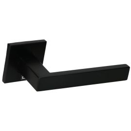 B&eacute;quille double sur rosace carr&eacute;e inox Slim rectangle SLC03 JADE photo du produit