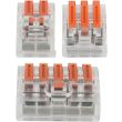 Kit de 45 connecteurs rapide à levier pour câblage 0,08 à 4 mm² ELECTRALINE 59247 photo du produit Secondaire 3 S