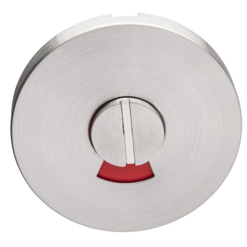Paire de rosaces inox JADE slim type condamantion à voyant - HERACLES - B-INOX-SL09 pas cher Secondaire 1 L