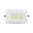 Spot LED STELLA 32 / 38 W rectangulaire inclinable CCT 3000 K / 4000 K / 5700 K blanc MIIDEX LIGHTING 76913 photo du produit Secondaire 1 S