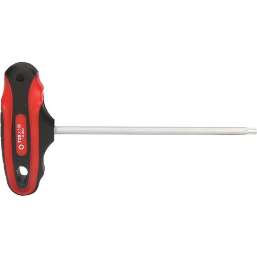Clé mâle CHROMEPLUS torx poignée en T court T20 KS TOOLS 158.8022 photo du produit Secondaire 1 L