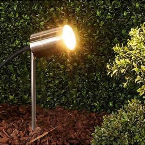 Projecteur CLAIRETTE piquet IP54 inox 316L 230 V GU10 MIIDEX LIGHTING 702800 photo du produit Secondaire 3 L