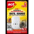 Répulsif ultrasons pour les rats et souris ondes électromagnétiques 2 en 1 ACTO REPULSIF RUS9 photo du produit