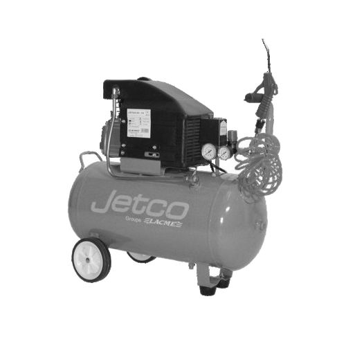 Compresseur JetCo 50-15 + tuyau + soufflette - LACME - 104000 pas cher