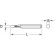 Chasse-clous chromé 2 mm KS TOOLS 156.0130 photo du produit Secondaire 1 S