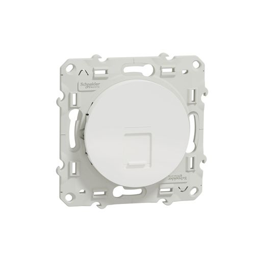 Prise RJ45 ODACE grade 1 catégorie 5 UTP à vis - SCHNEIDER ELECTRIC - S520471 pas cher Secondaire 1 L