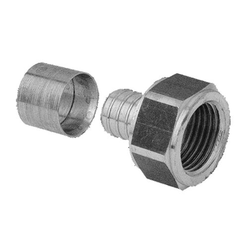 Raccord P.E.R femelle à glissement fixe D20 3/4'' - SOMATHERM - 2306-20-20 pas cher Principale L