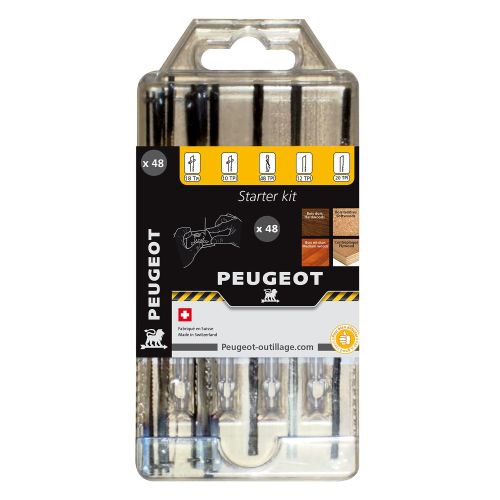 Kit de 48 lames pour scie à chantourner PEUGEOT OUTILLAGE 803300 photo du produit Principale L