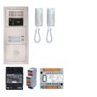 Pack audio 2 postes complet blanc AIPHONE 200373 photo du produit