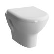 Pack cuvette WC suspendue complet ZENTRUM 50 cm avec abattant VITRA 5785B003-6077 photo du produit