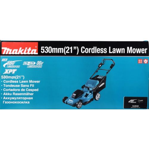 Tondeuse à gazon 2 x 18 V LXT 53 cm (sans batterie ni chargeur) MAKITA DLM539Z photo du produit Secondaire 18 L