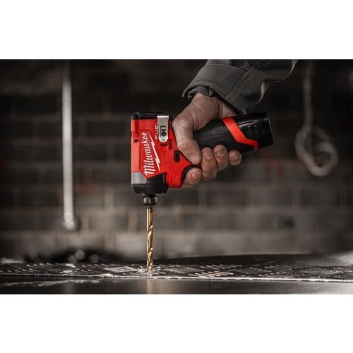 Visseuse à chocs compacte hexagonal 1/4'' 12 V M12 FID2-202X + 2 batteries 2 Ah + chargeur + HD BOX MILWAUKEE 4933479877 photo du produit Secondaire 6 L