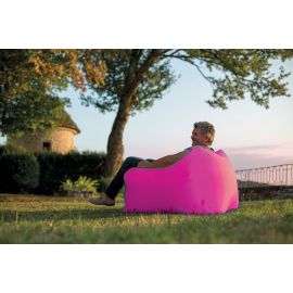 Fauteuil gonflable SEATBAG MINI fuschia - JARDILINE - SEATBAG MINI FUSCHIA pas cher Principale M