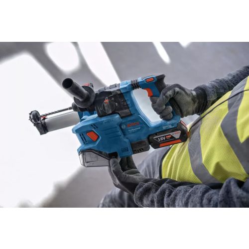 Perforateur SDS plus 18V GBH 18V-22 + GDE 18V-12 + 2 batteries 4Ah + chargeur + coffret L-BOXX - BOSCH - 611924003 photo du produit Secondaire 5 L