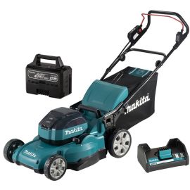 Tondeuse à gazon 64V max Makita LM001JM101 48 cm + batterie 4 Ah + chargeur photo du produit Principale M