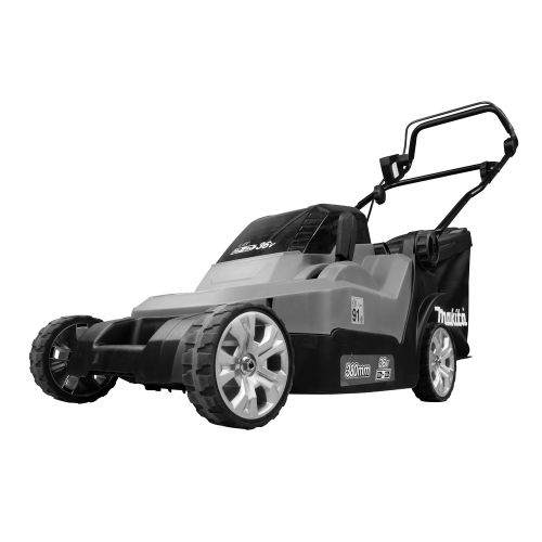 Tondeuse 36V (2x18V) 38cm + 2 batteries 4Ah + chargeur double en boite carton - MAKITA - DLM382CM2 pas cher Secondaire 10 L