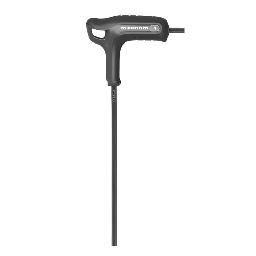 Clé mâle poignée en 'P' 6 pans métriques diamètre 4mm longueur 183mm - FACOM - 84TZA.4 pas cher