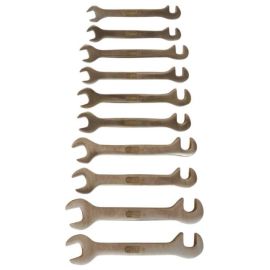 Jeu de 10 clés à fourches BRONZEPLUS KS Tools à double inclinaison 15° et 75° - 963.7131 photo du produit Principale M