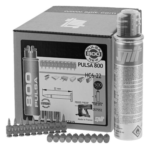 Clous pour Pulsa HC6 27mm P800 boîte de 500 - SPIT - 057553 pas cher Secondaire 4 L