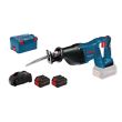 Scie sabre 18V GSA 18V-LI + 2 batteries ProCore 18 V 8Ah + chargeur + L-Boxx BOSCH 060164J00H photo du produit