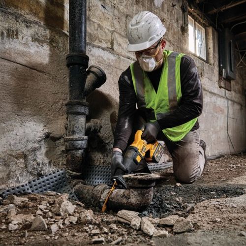 Scie sabre 54 V XR FLEXVOLT + 2 batteries 6.0 Ah + chargeur en TSTAK IV DEWALT DCS389T2-QW photo du produit Secondaire 4 L